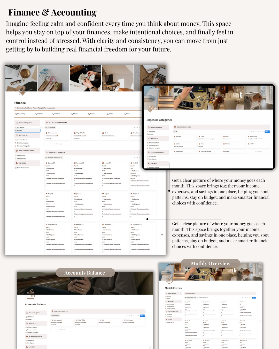Stress-Free Productivity Hub for Young Women in Work & Life