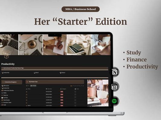 MBA Hub – Starter Edition (Her)