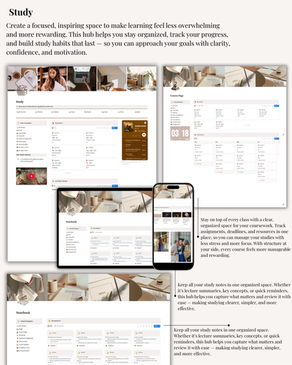 Stress-Free Productivity Hub for Young Women in Work & Life